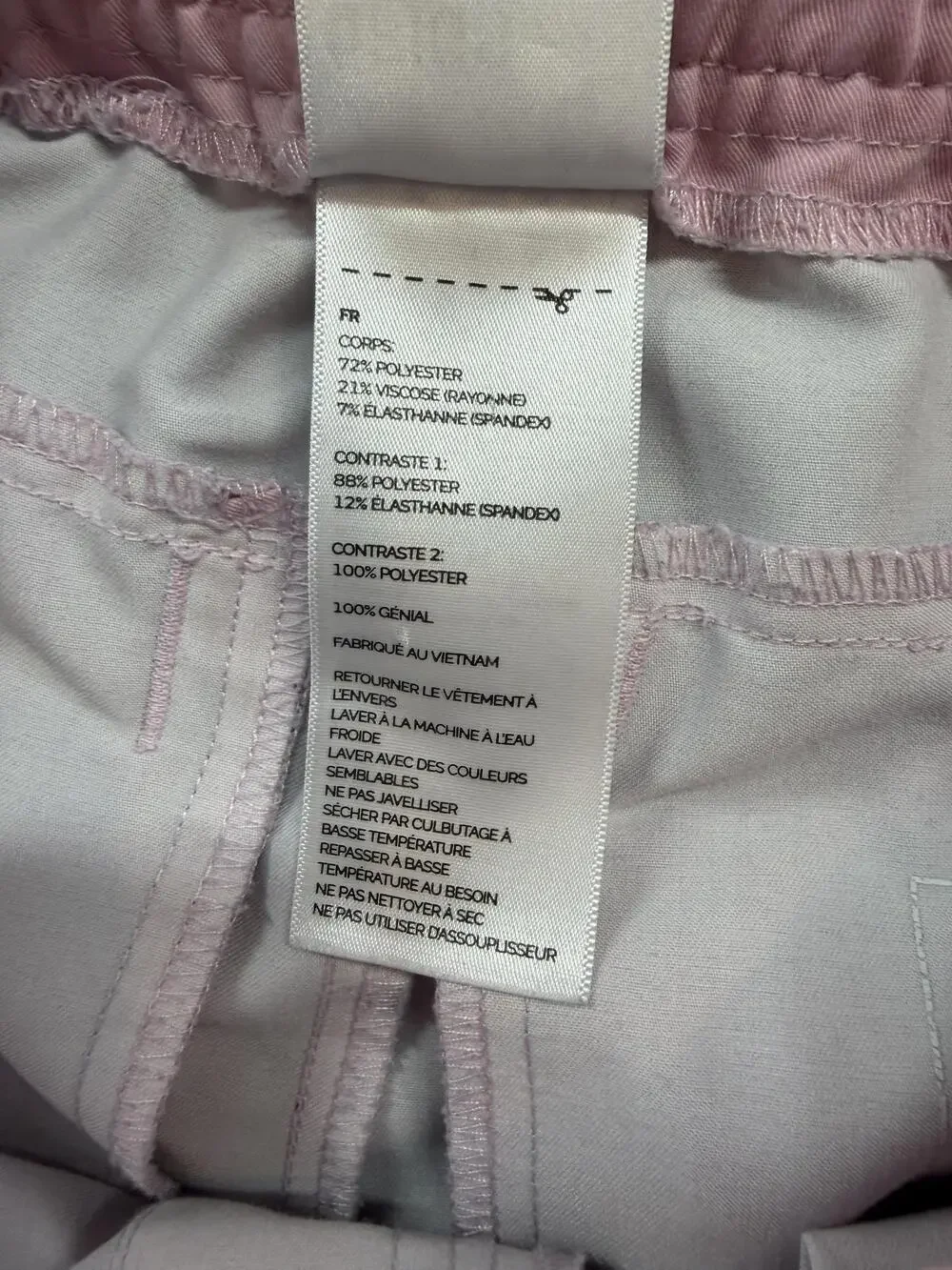 Figs Tansen Jogger Pants Mens XS Pink Technical Collection Scrub Stretch Pockets